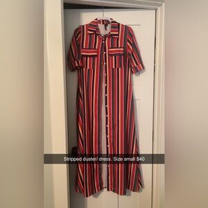 Striped Multicolor Dress